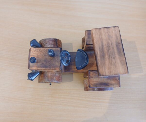 Wooden Tractor Toy for Kids