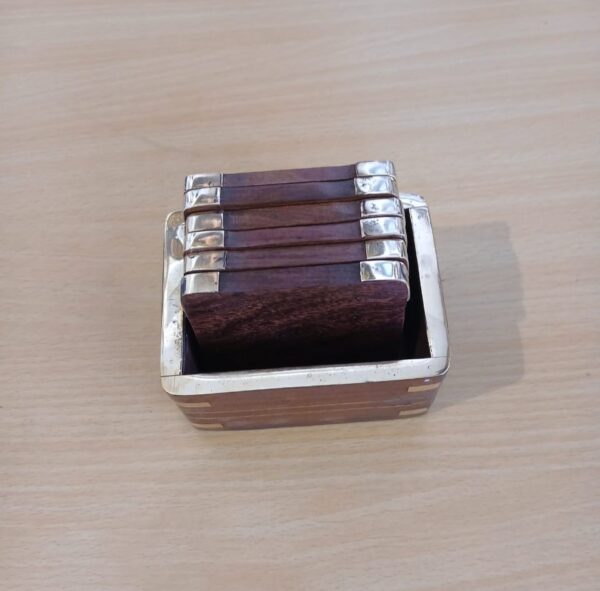 Wooden Tea Coasters