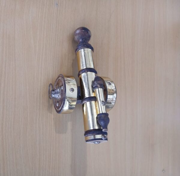 Pure Wood Brass Cannon Top