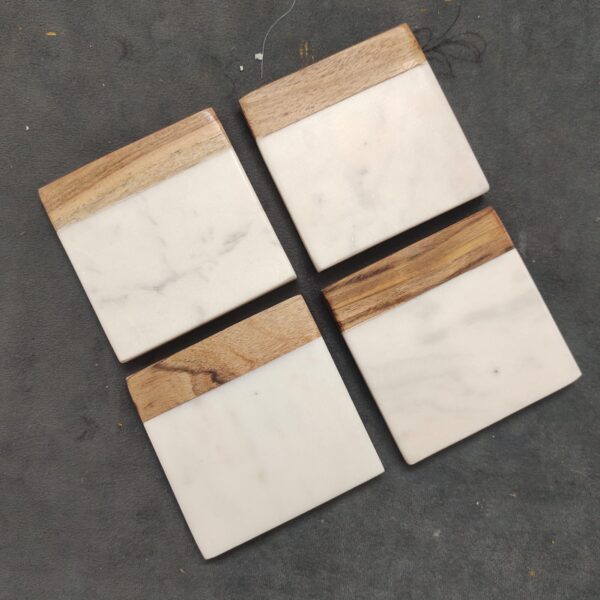 Wooden Tea Coasters