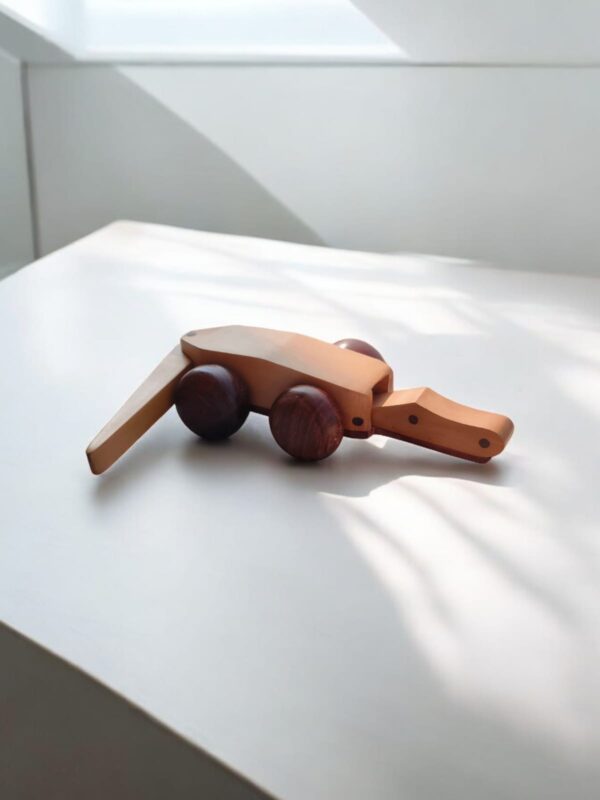 Wooden Crocodile Toy