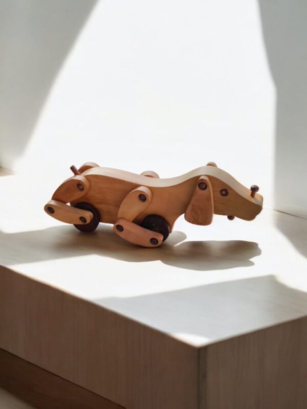 Wooden Dog Toy
