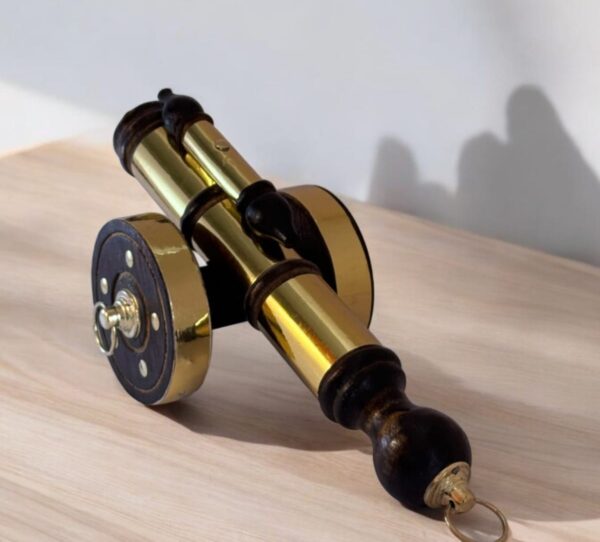 Pure Wood Brass Cannon Top