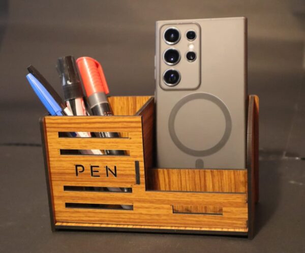 Wooden Pen Holder