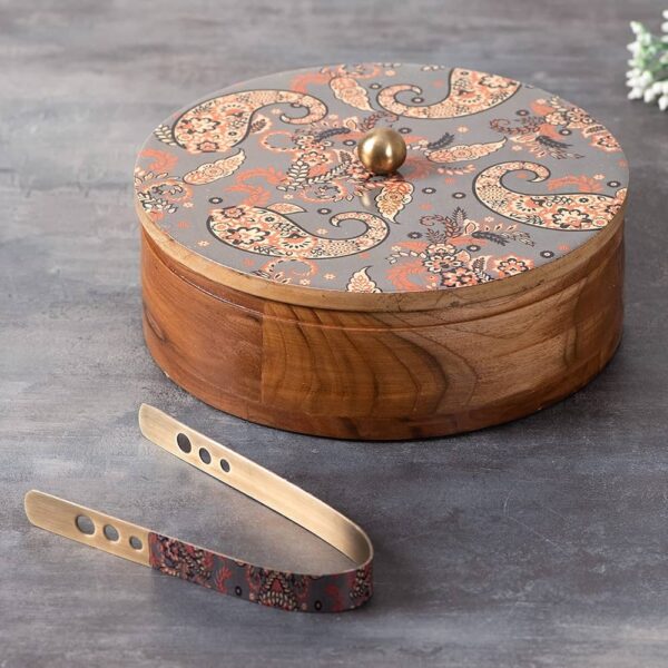 Wooden Chapati Box
