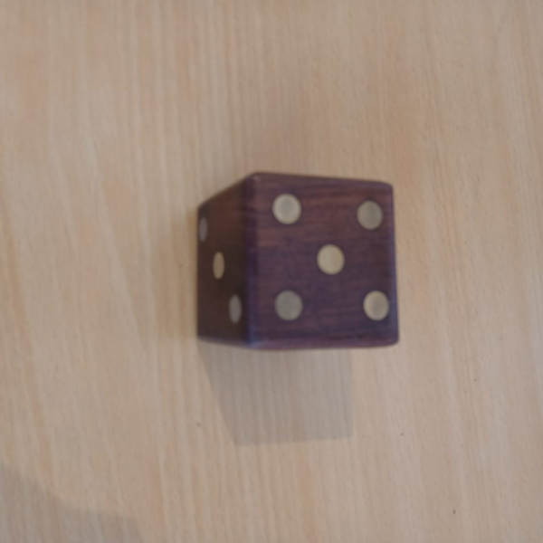 Wooden Paper Weight Dice