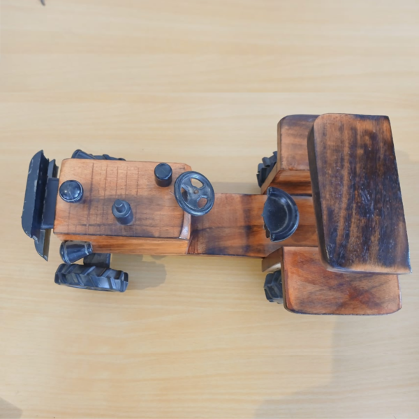 Wooden Tractor Toy for Kids
